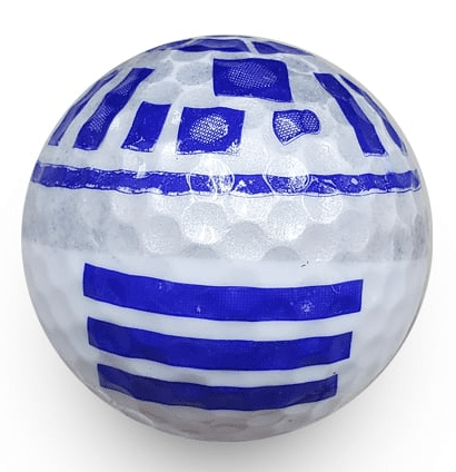 R2D2 golf ball