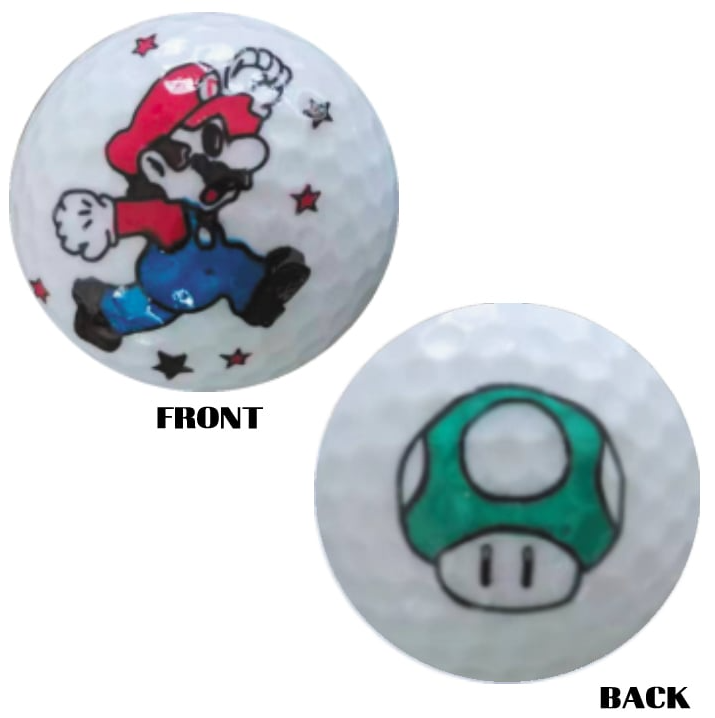 SUPER MARIO GOLF BALL