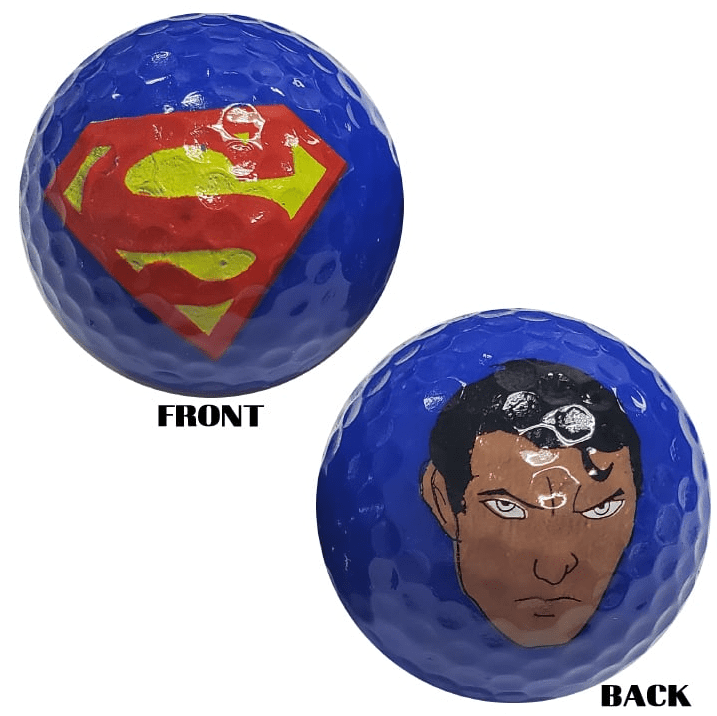 SUPERMAN GOLF BALL