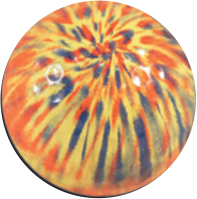 tye dye mini-putt ball